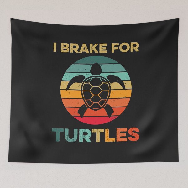 Item preview, I Brake For Turtles designed and sold by gkao.