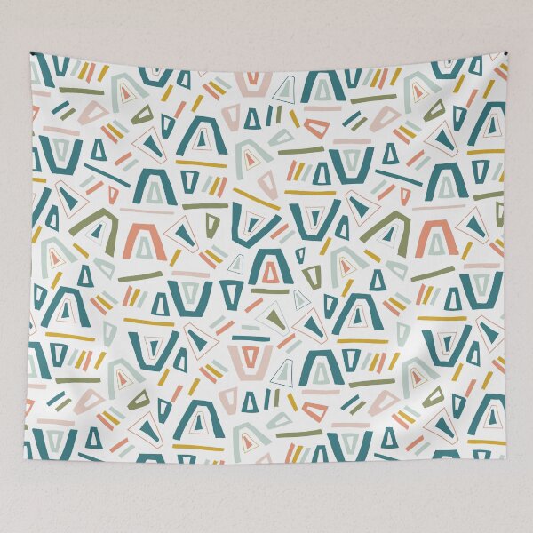 Item preview, Geometric Triangle designed and sold by tuesdaytextiles.