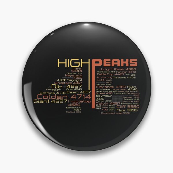 Item preview, Adirondack High Peaks 46er version 3 designed and sold by beckhorn.