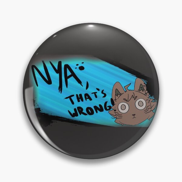 Item preview, Nya, that's wrong! ( DanganCat - Makoto ) designed and sold by ketchyum.