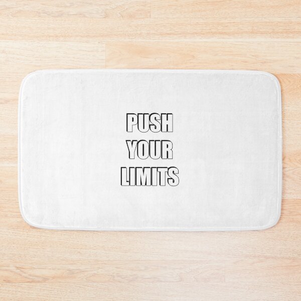 Item preview, Push Your Limits - motivational words designed and sold by Inspirationmotivation.