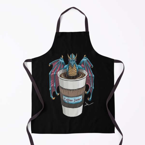Item preview, Dragon Coffee Lover (dark) designed and sold by DiiMotion.