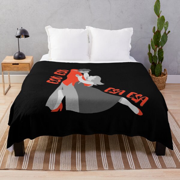 Item preview, Tango Vibes Dance rojo sobre negro designed and sold by TipToppity.