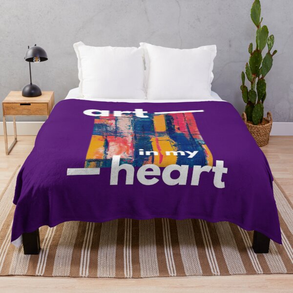 Item preview, Art in my heart purple designed and sold by oxoxoxo.