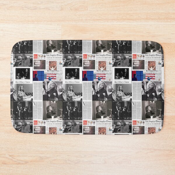 Item preview, Hillary Rodham Clinton Throwback Magazine and Newspaper Collage designed and sold by itsmebecca.