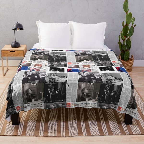 Item preview, Hillary Rodham Clinton Throwback Magazine and Newspaper Collage designed and sold by itsmebecca.
