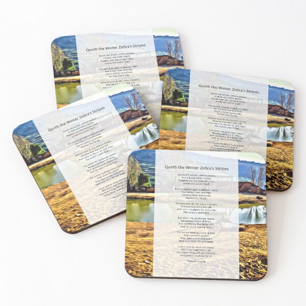 Item preview, Quoth the Winter Zebra's Stripes Poem by Pamela Storch designed and sold by Pamela Storch.