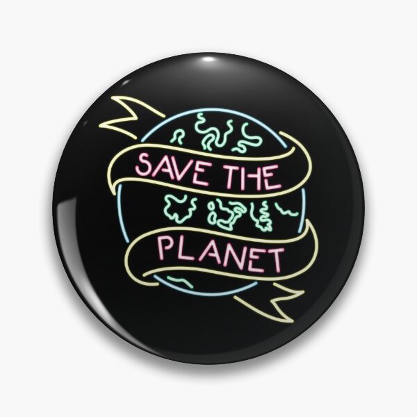 Item preview, Save The Planet Neon Sign designed and sold by LipstickChick.