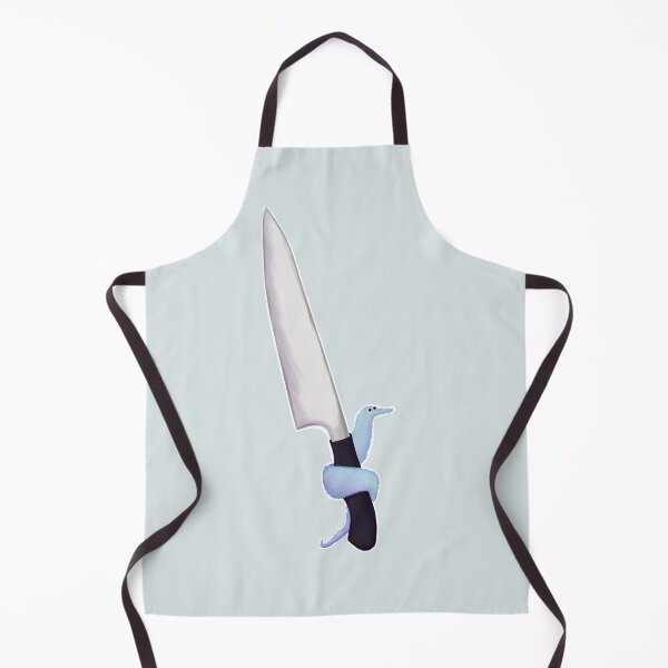 Item preview, Worm on a string wielding a knife  designed and sold by Scaredmushroom.