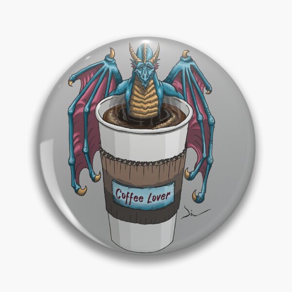 Item preview, Dragon Coffee Lover (light) designed and sold by DiiMotion.
