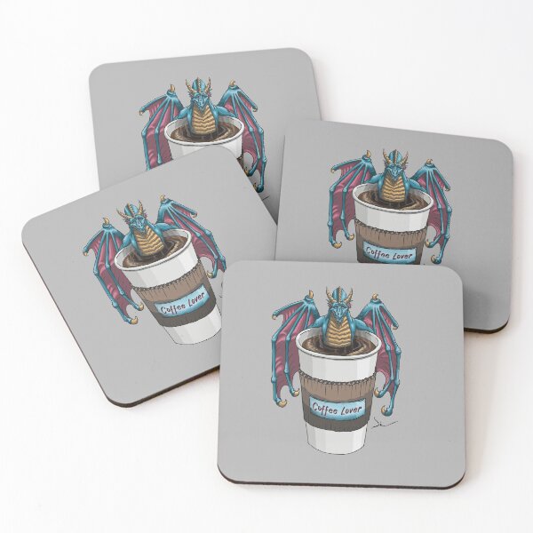 Item preview, Dragon Coffee Lover (light) designed and sold by DiiMotion.