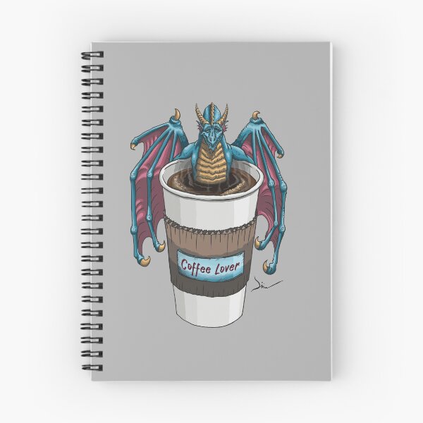 Item preview, Dragon Coffee Lover (light) designed and sold by DiiMotion.