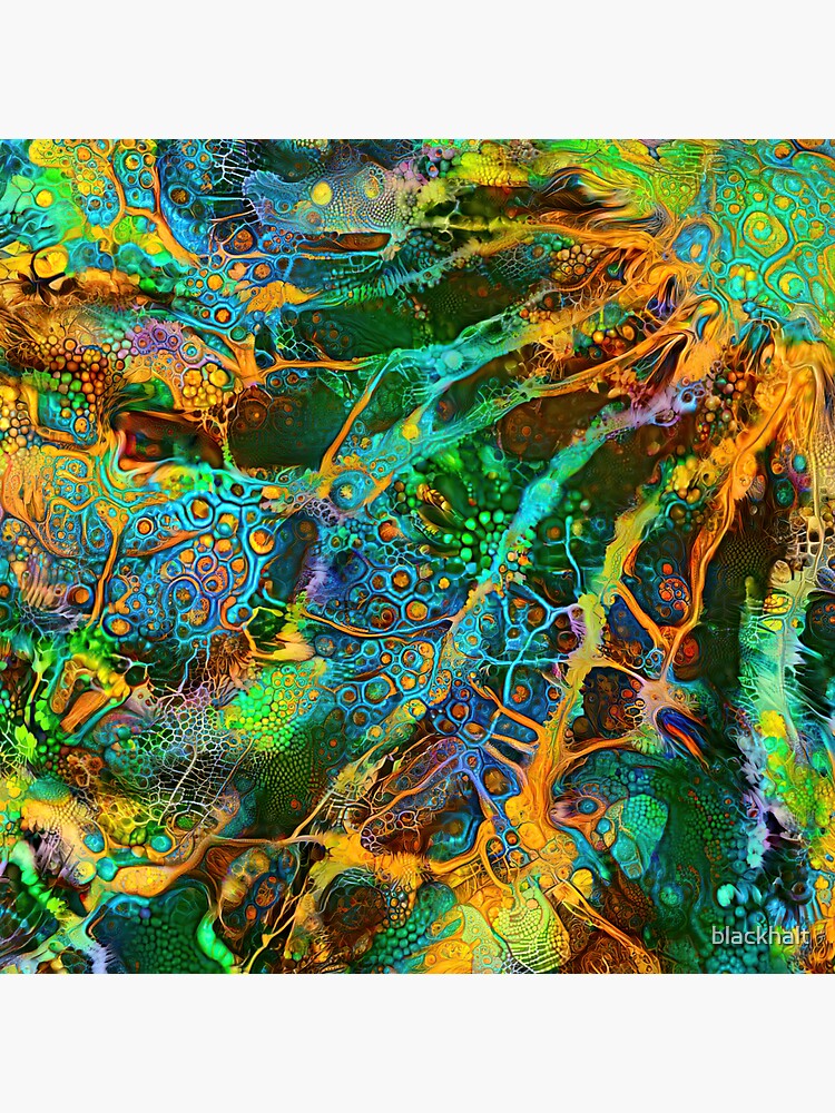 Deepdream abstraction by blackhalt