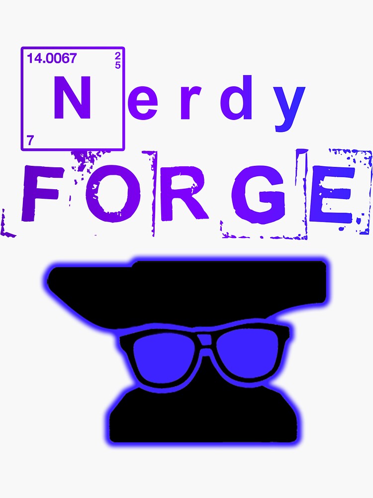 Our Vertical NerdyForge Logo by NerdyForge
