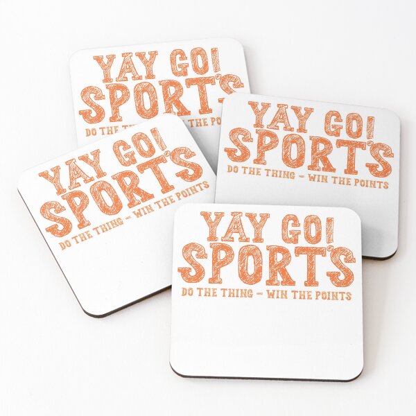 Item preview, ¡Yay, haz deporte! Camiseta deportiva divertida designed and sold by TheFlipRepublic.