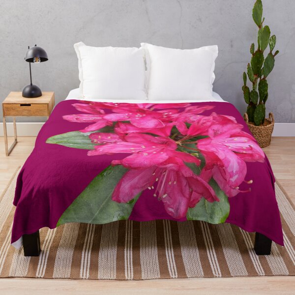Item preview, hot pink rhododendron designed and sold by Valentina-V.