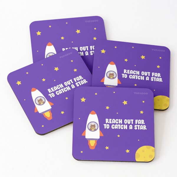 Item preview, Reach Out Far to Catch a Star designed and sold by tupadoo.