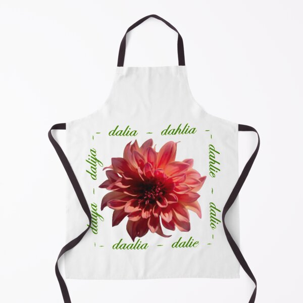 Item preview, Dahlia Flower Surrounded by Multi-Lingual Translations designed and sold by molamode.