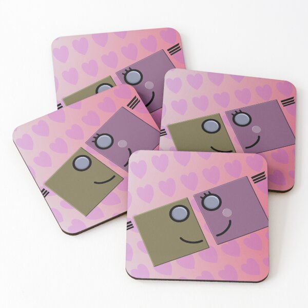Item preview, Couple love game hearts pattern  designed and sold by bazoosoft.