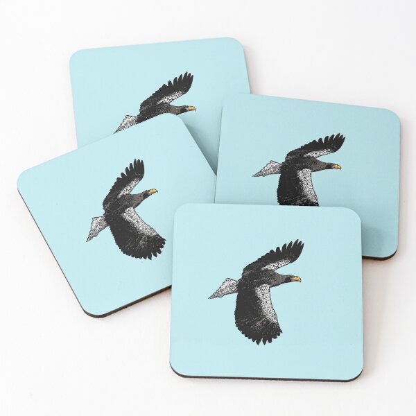 Artikelvorschau, Stellers Sea Eagle Black Alternate Print entworfen und verkauft von designsasstultd.