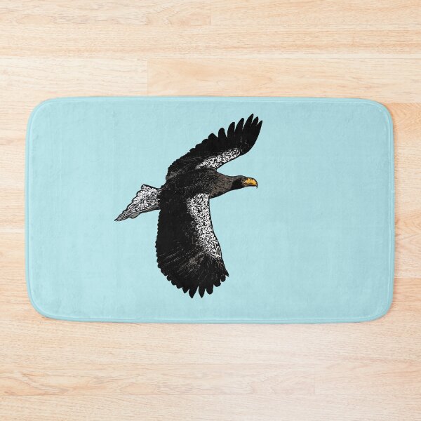 Item preview, Steller's Sea Eagle Black Alternate Print  designed and sold by designsasstultd.