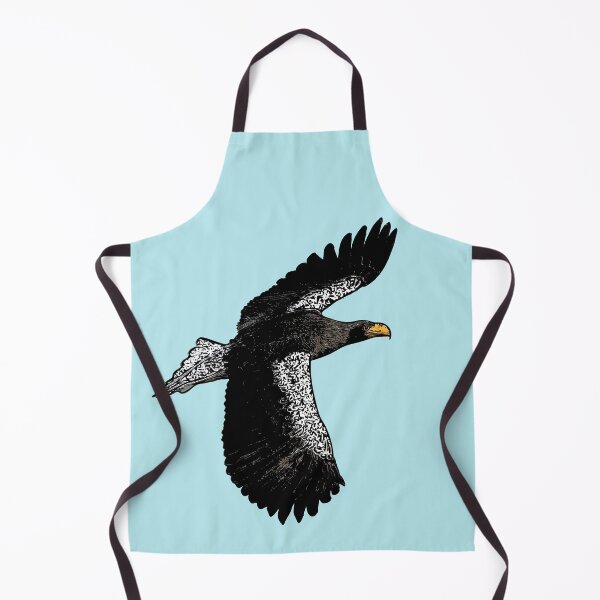 Item preview, Steller's Sea Eagle Black Alternate Print designed and sold by designsasstultd.