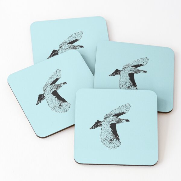 Artikelvorschau, Stellers Sea Eagle Black Print entworfen und verkauft von designsasstultd.