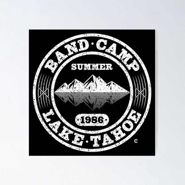 Item preview, Band Camp Lake Tahoe 1986 designed and sold by CuriousCurios.
