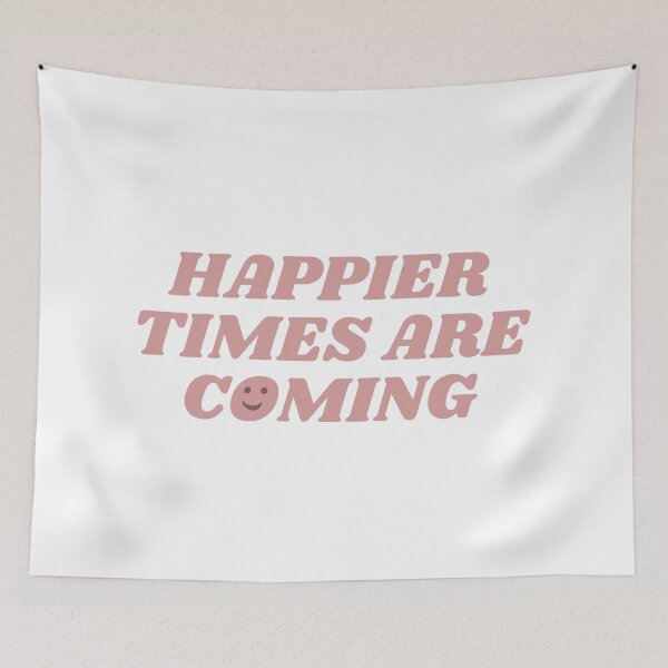 Item preview, Happier Times Are Coming - Pink designed and sold by yumiso.