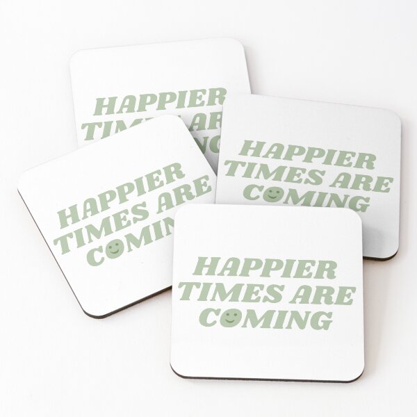 Item preview, Happier Times Are Coming - Green designed and sold by yumiso.