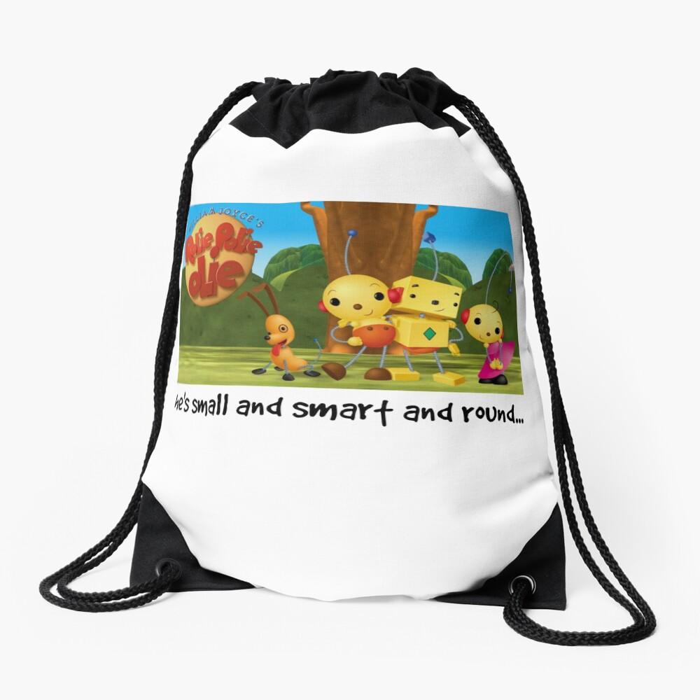 Rolie Polie Olie Drawstring Bag