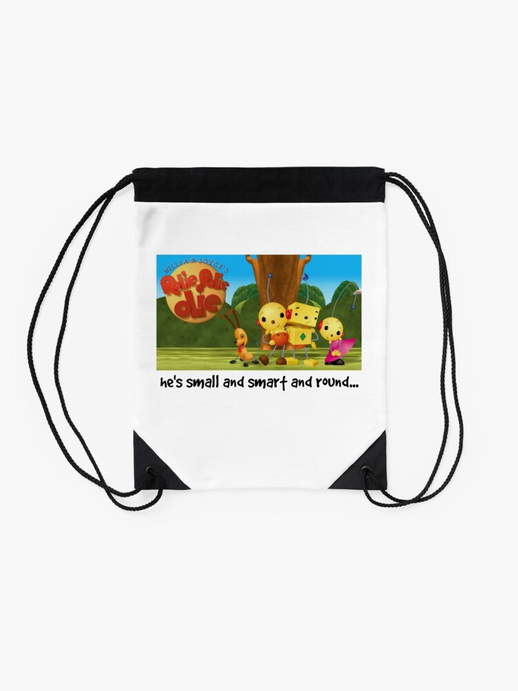 Alternate view of Rolie Polie Olie Drawstring Bag