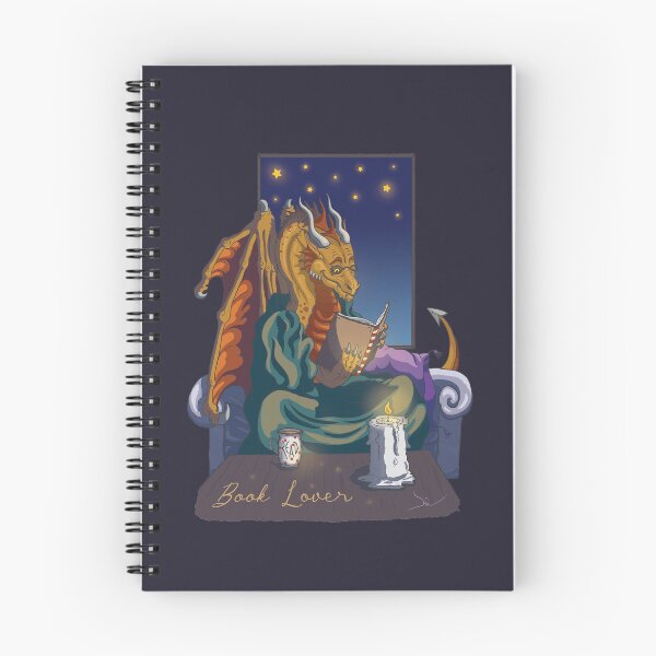 Item preview, Dragon Book Lover (dark) designed and sold by DiiMotion.