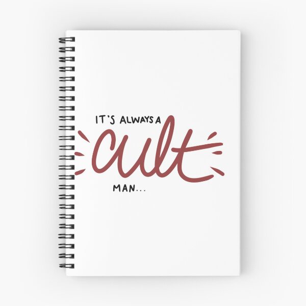 Item preview, Criminal Minds Inspired Quote It's Always A Cult Man designed and sold by Nia  Braccidiferro.