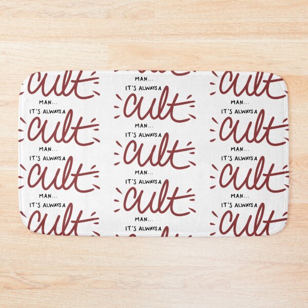 Item preview, Criminal Minds Inspired Quote It's Always A Cult Man designed and sold by Nia  Braccidiferro.