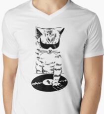 DJ Scratch Men's V-Neck T-Shirt