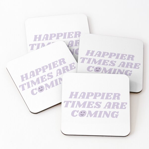 Item preview, Happier Times Are Coming - Purple designed and sold by yumiso.