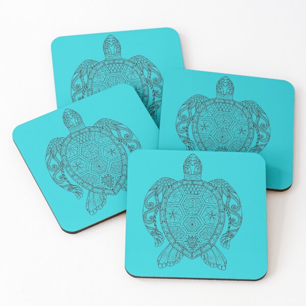 Item preview, I brake for turtle, Retro Sea Turtle designed and sold by GulQari.