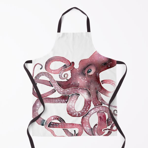 Item preview, Deep Sea Watercolor Octopus designed and sold by SelkieDesigns.