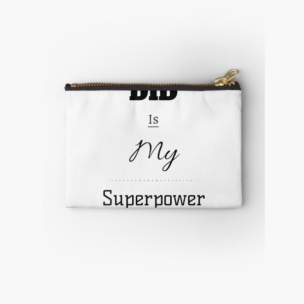 Item preview, DID Is My Superpower Black Plain designed and sold by GladBlackLamb.