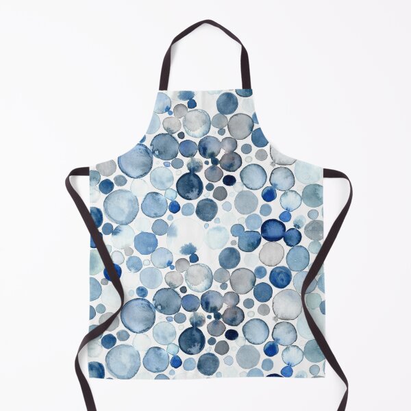 Item preview, Blue Watercolor Bubbles designed and sold by SelkieDesigns.