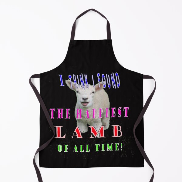 Item preview, I Think I Found The Happiest Lamb Of All Time! designed and sold by Viktor Kabbach.