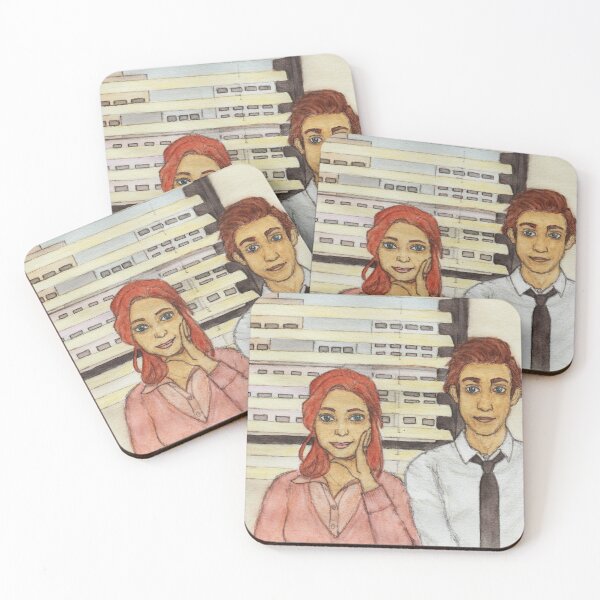 Item preview, Pam and Jim, from The Office designed and sold by ro-scalabrini.