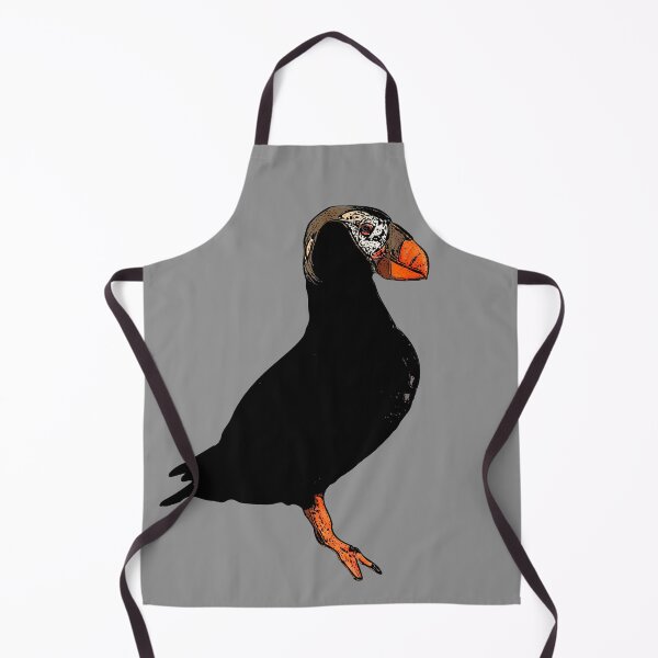 Item preview, Tufted Puffin Black Alternate Print designed and sold by designsasstultd.