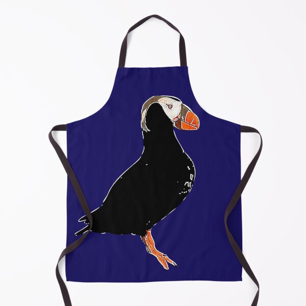 Item preview, Tufted Puffin White Alternate Print designed and sold by designsasstultd.