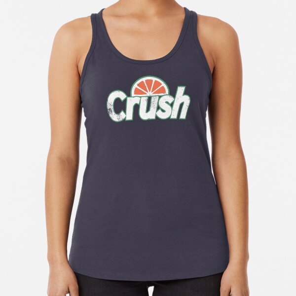 Orange Crush Vintage Soda Racerback Tank Top