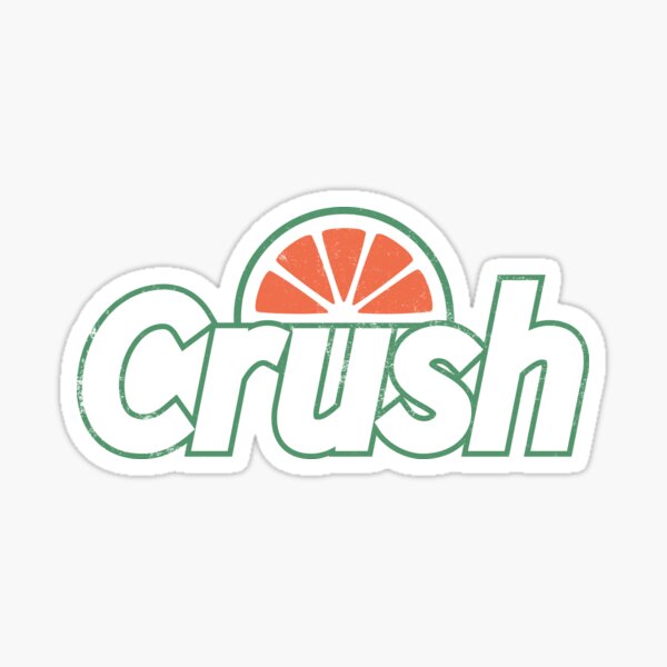 Orange Crush Stickers | Redbubble