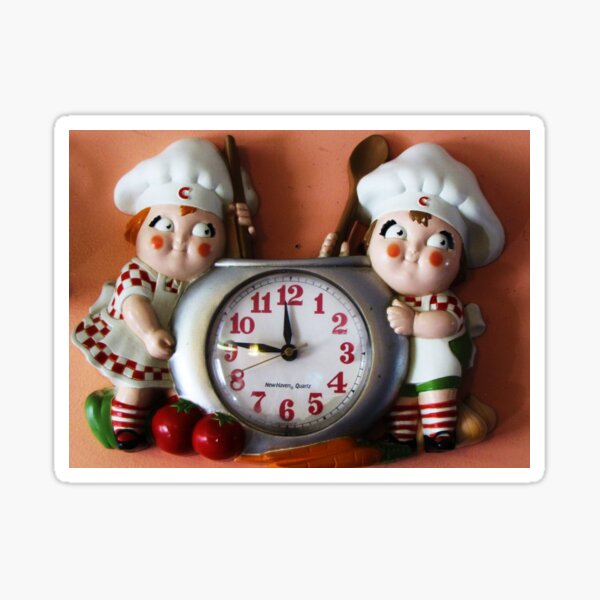 Campbell's Soup Kids Clock Sticker