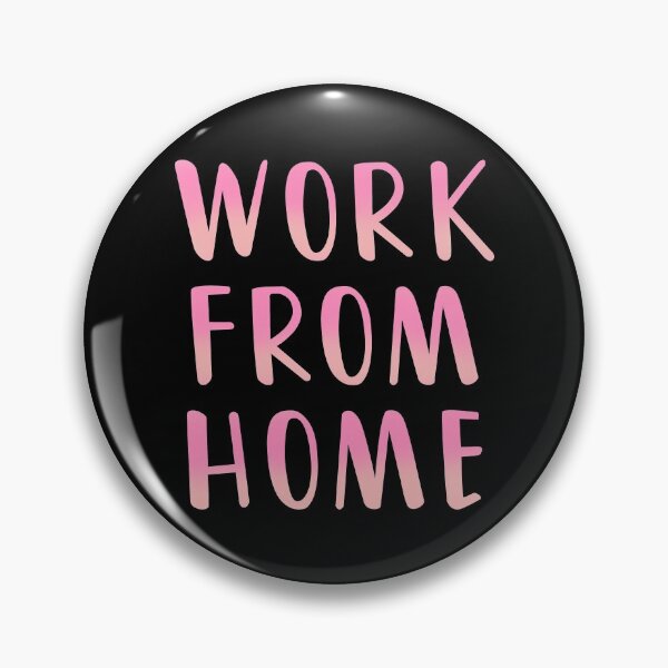 Item preview, work from home sticker designed and sold by Nicz Design Studio.