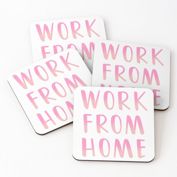 Item preview, work from home sticker designed and sold by Nicz Design Studio.